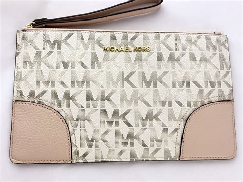 michael kors wallet women pink|michael kors pink wristlet wallet.